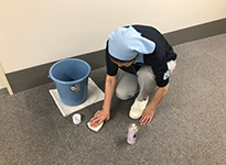 カーペットのシミ抜き