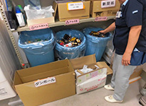 ゴミの分別回収処理